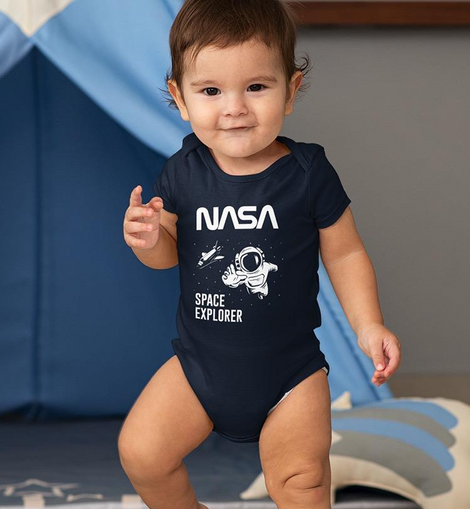 Nasa Space Explorer Bodysuit -NASA Designs