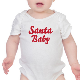 Santa Baby! Bodysuit -SmartPrintsInk Designs