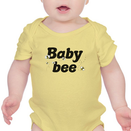 Baby Bee Bodysuit Baby's -SmartPrintsInk Designs