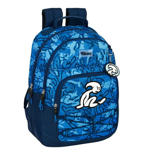 School Bag El Niño Blue baby Blue (32 x 42 x 15 cm)