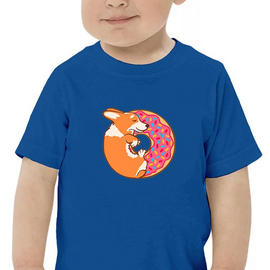 Corgi With Donut And Sprinkles T-shirt -Image by Shutterstock
