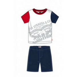 Sports Outfit for Baby Levi's Color Block Tee Men (One size) White