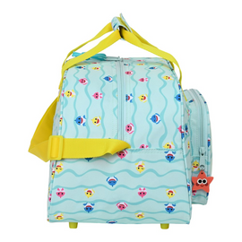 Sports bag Baby Shark Beach Day Yellow Light Blue (40 x 24 x 23 cm)