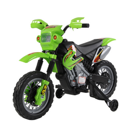 HOMCOM 6V Kids Child Electric Motorbike Ride on Motorcycle Scooter Children Toy Gift for 3-6 Years (Green)