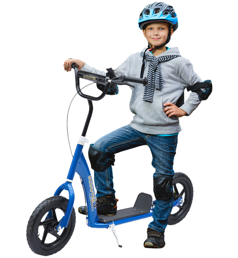 HOMCOM Teen Push Scooter Kids Children Stunt Scooter Bike Bicycle Ride On 12