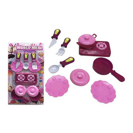 Toy kitchen World Meal Pink