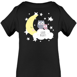 Cute Owls On The Clouds   Bodysuit -Image by Shutterstock