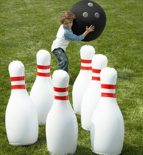 Giant Inflatable Bowling Set for Kids