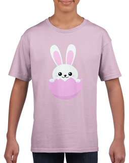 Peek a Boo! From the Easter Bunny Classic Unisex Kids Crewneck T-shirt