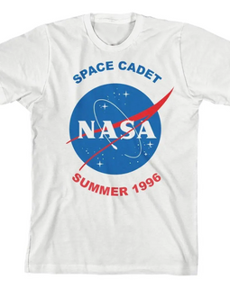 Boys NASA Shirt Youth Space Cadet TShirt Kids Apparel