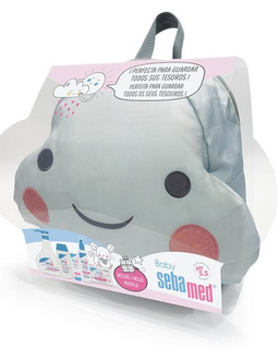 Sebamed Baby Clouds Backpack Set 6 Pieces