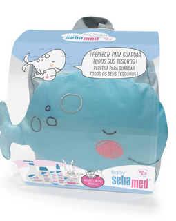 Sebamed Baby Whale Backpack Set 6 Pieces