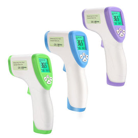Drop Shipping Digital Thermometer Infrared Baby Adult Forehead Non-contact Infant Kids Infrared Thermometer With LCD Backlight