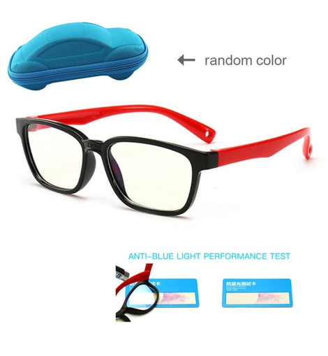 Kids Anti-blue Light Silicone Glasses