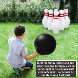 Giant Inflatable Bowling Set for Kids