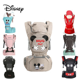 Disney Ergonomic Baby Carrier Infant Kid Baby Hipseat Sling Front Facing Kangaroo Minnie Baby Wrap Carrier For Baby Travel