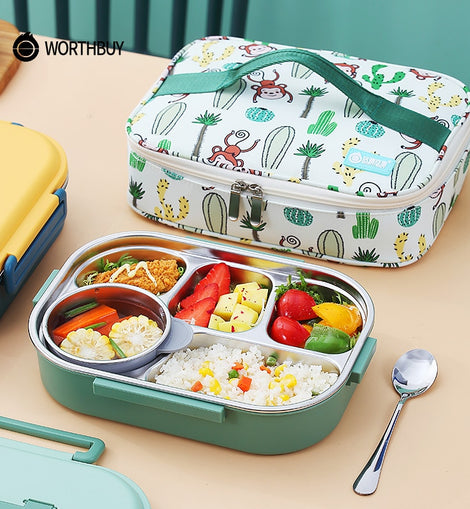 Portable Kids Lunch Box