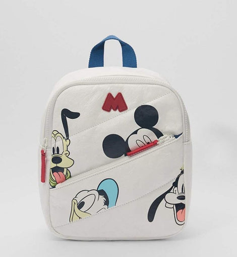 Anime NEW Disney children's bag Mickey Mouse children's Bacpack Autumn Mickey Minnie Mouse pattern backpack Kids Christmas Gifts